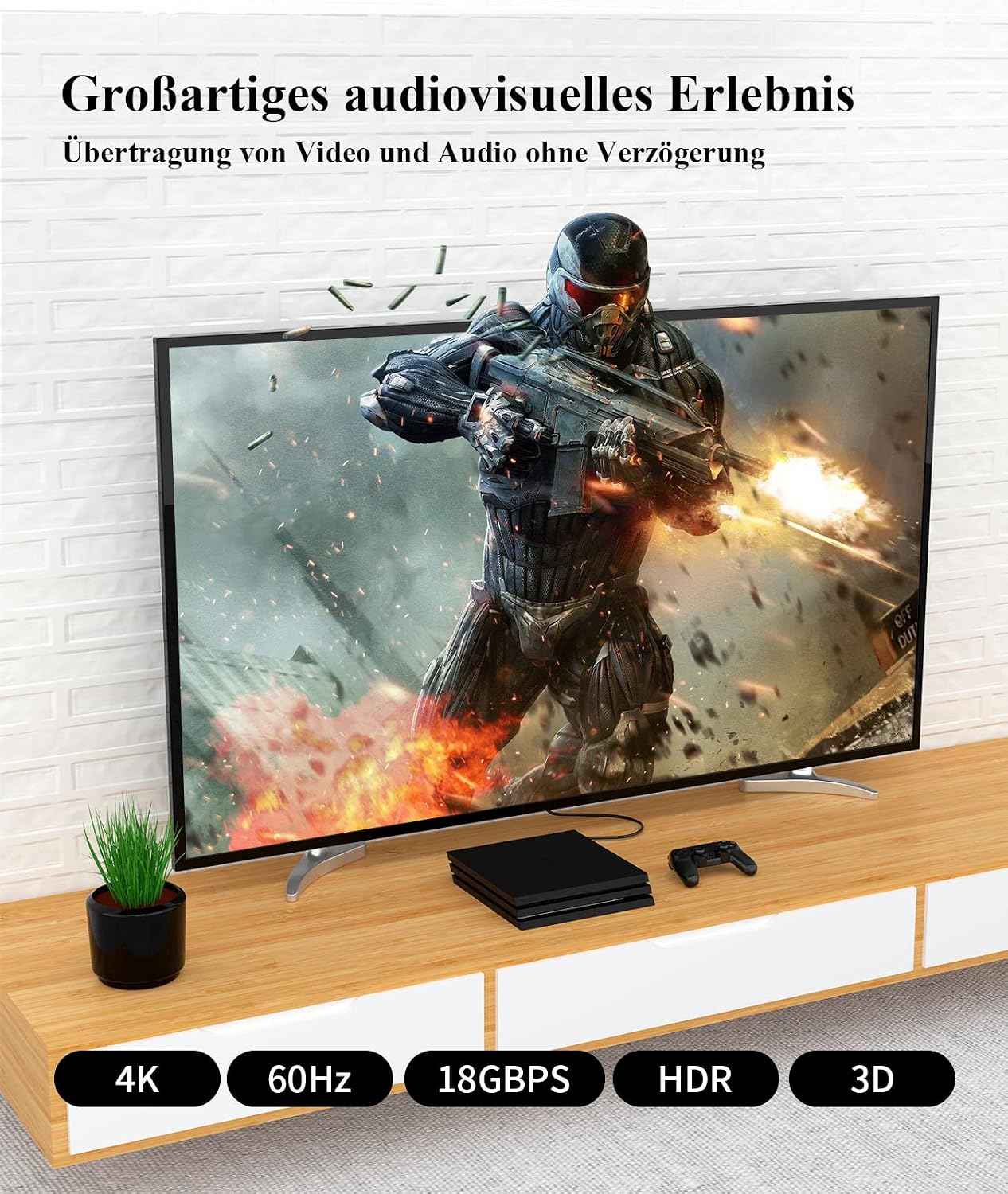 Câble HDMI 4K60Hz MT-VIKI 2m 18 Gbps – Image 7