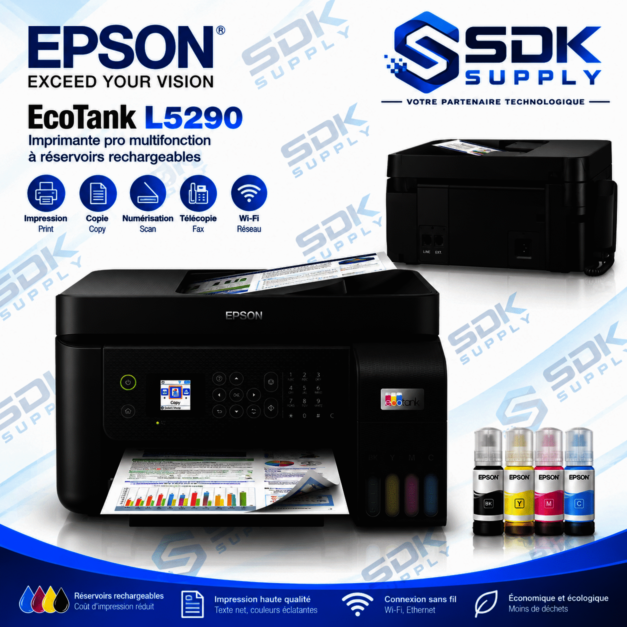Imprimante multifonction Epson EcoTank L5298