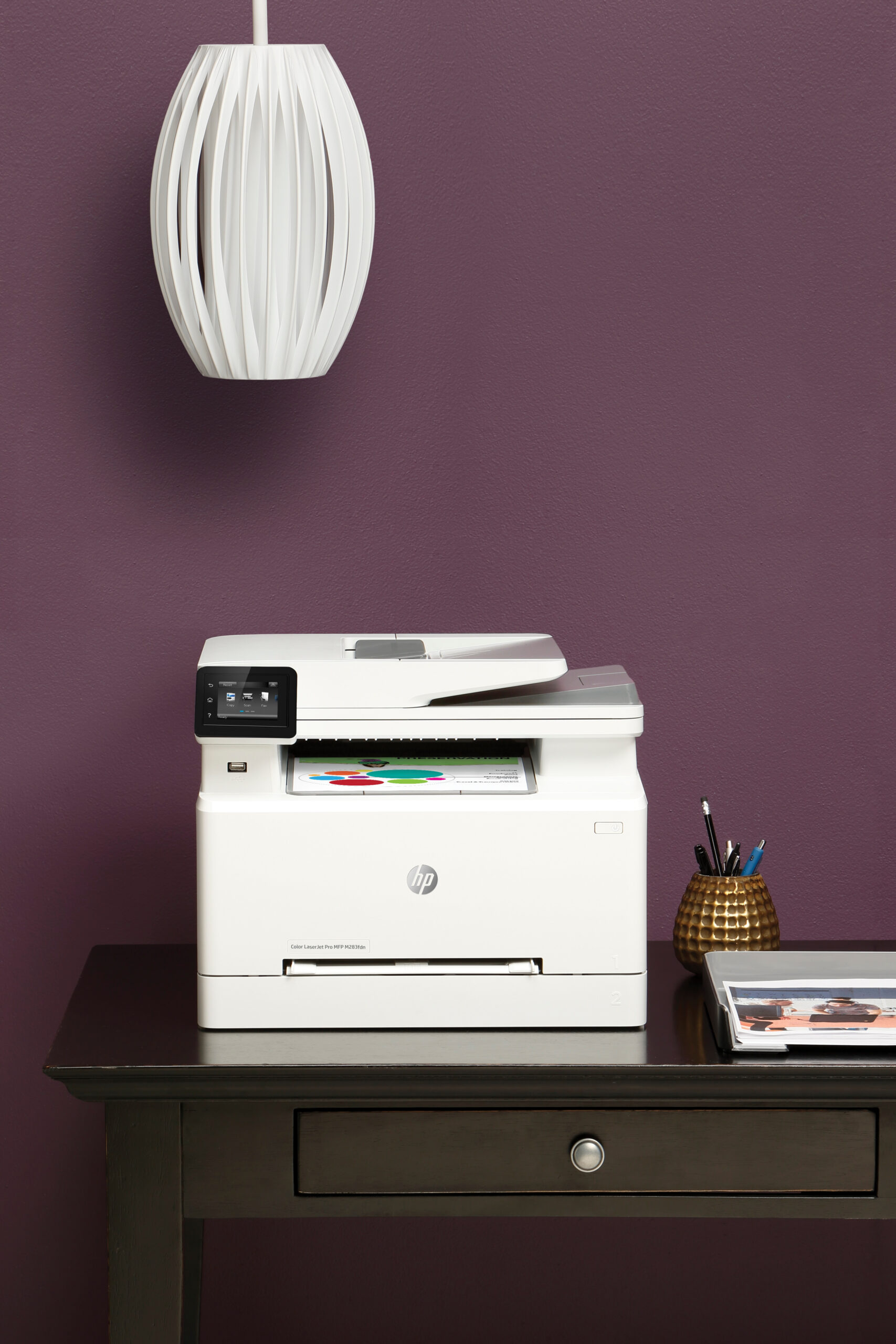 Imprimante multifonction HP Color LaserJet Pro M283fdn – Image 3
