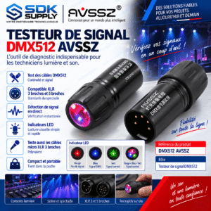 Testeur de Signal DMX512 AVSSZ