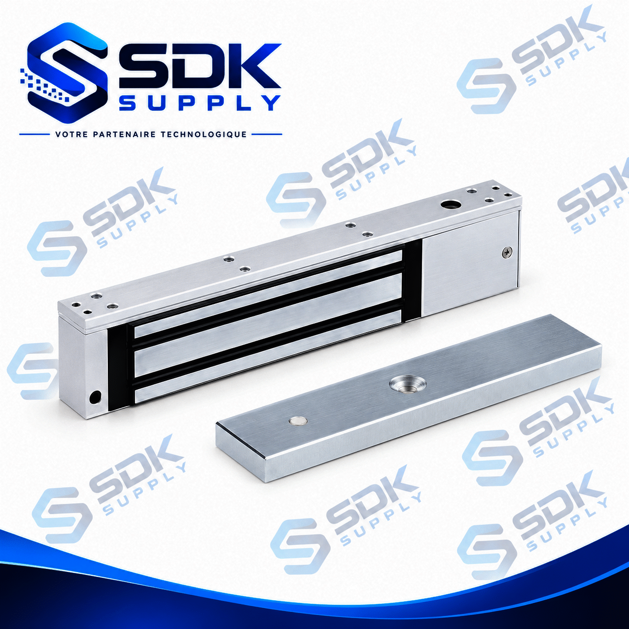 Ventouse électromagnétique simple porte 280 kg