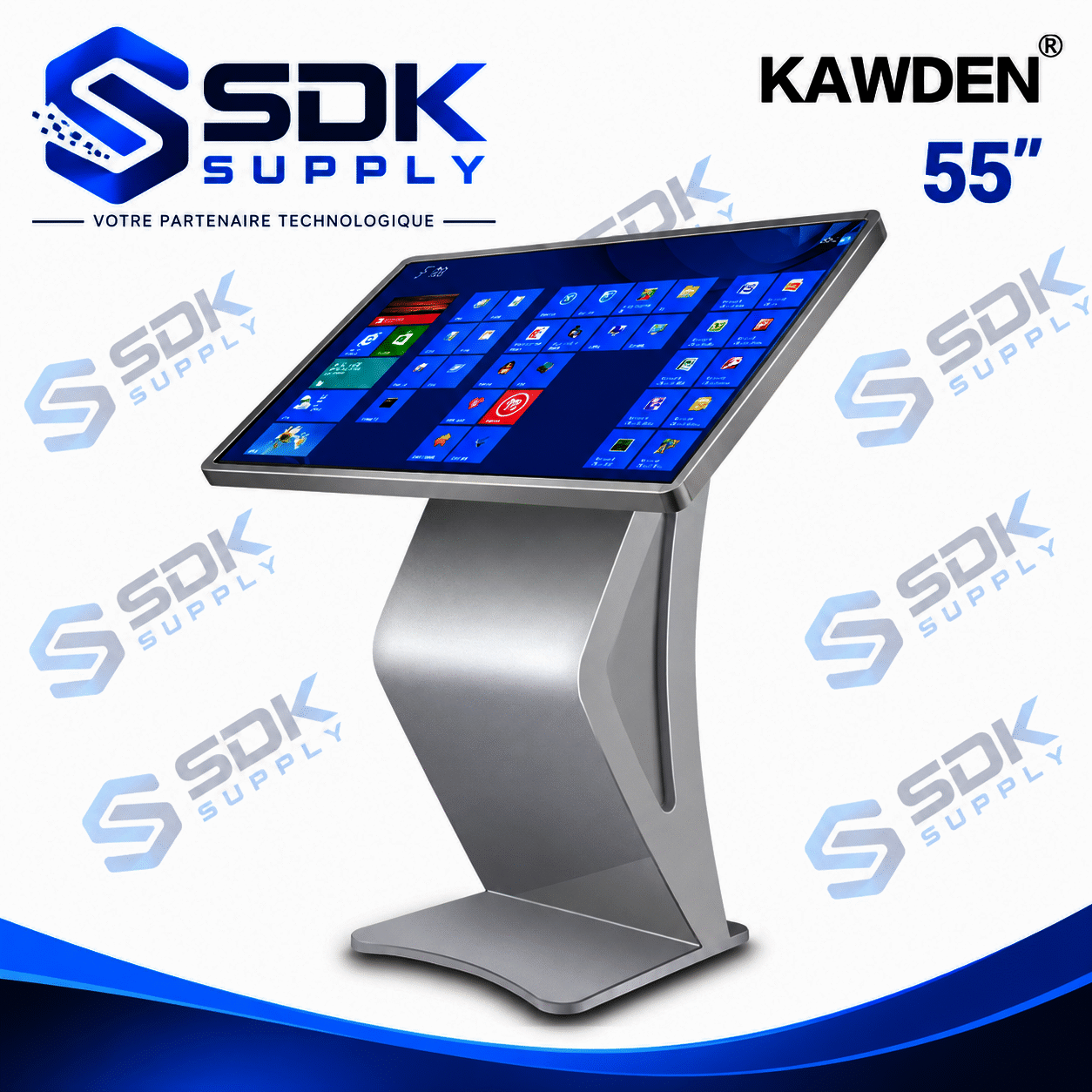 Écran d’affichage tout en un tactile 55 pouces KAWDEN